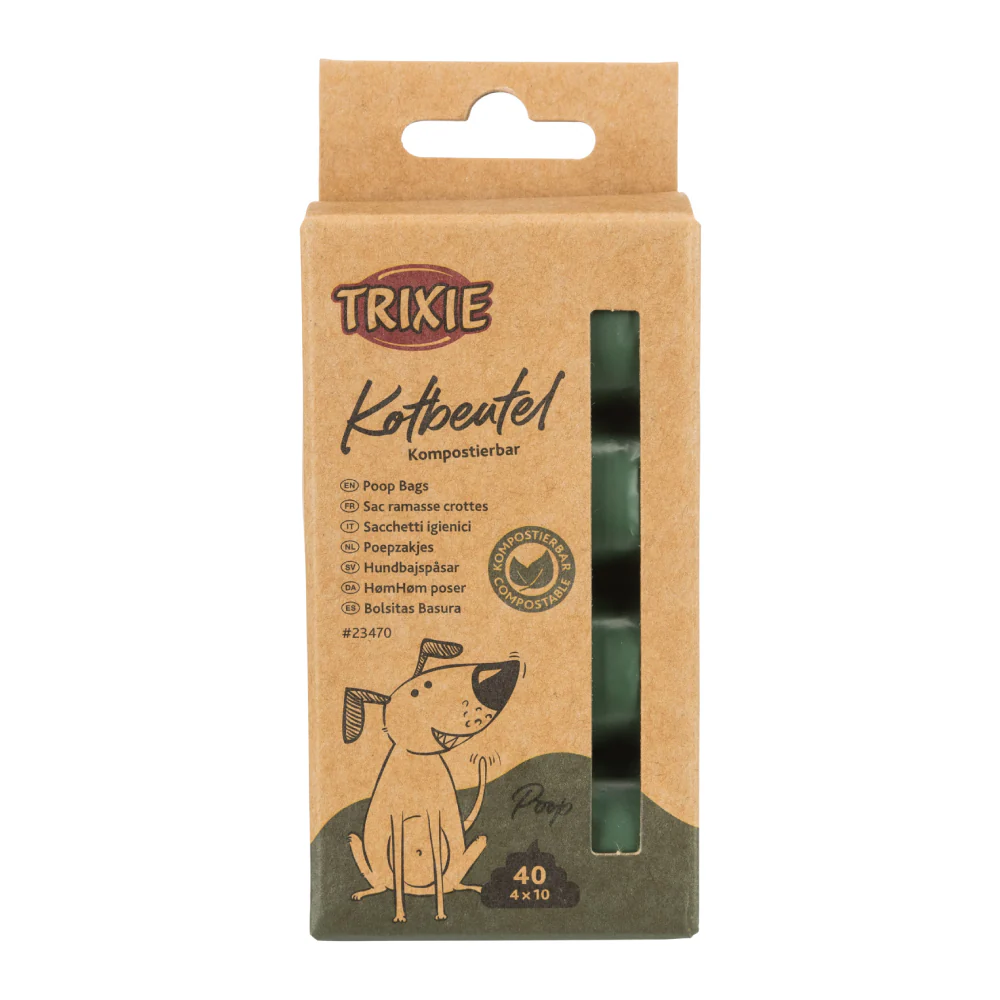 4 rolls Dog Dirt Bags Biodegradable