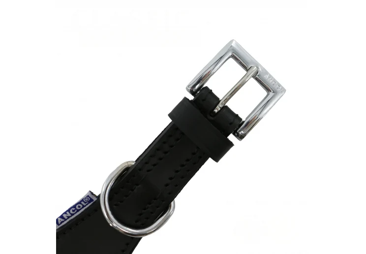 Ancol Heritage Padded Hound Collar Black - Image 2