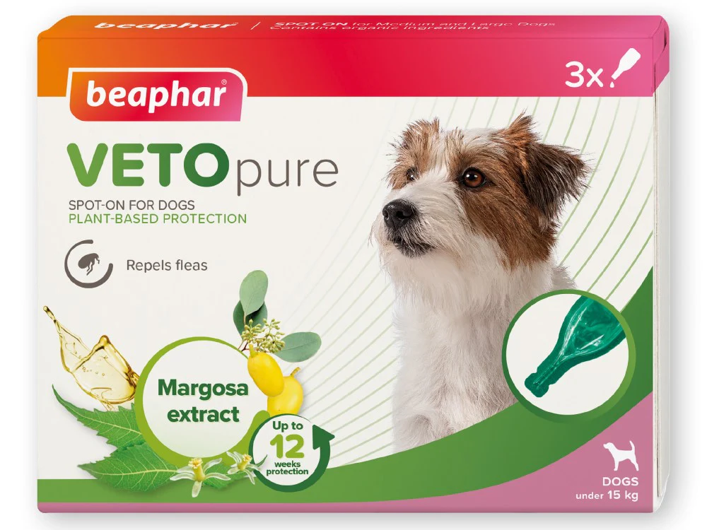 Beaphar Vetopure Natural Spot On For Small Dog