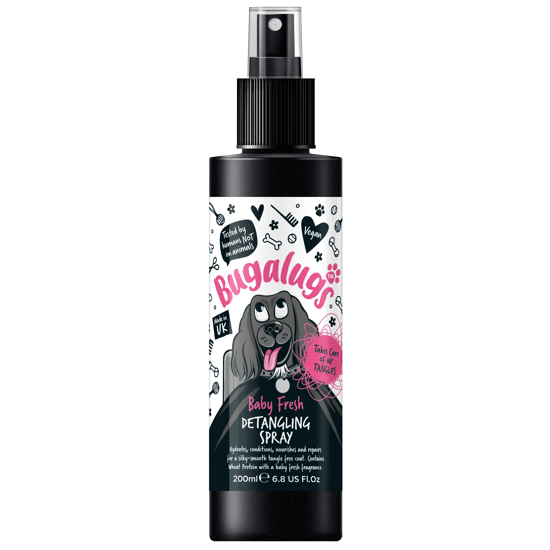 Bugalugs Baby Fresh Dog Detangling Spray 200ml