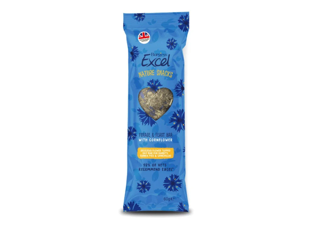 Burgess Excel Forage and Feast Bar Cornflour 60g