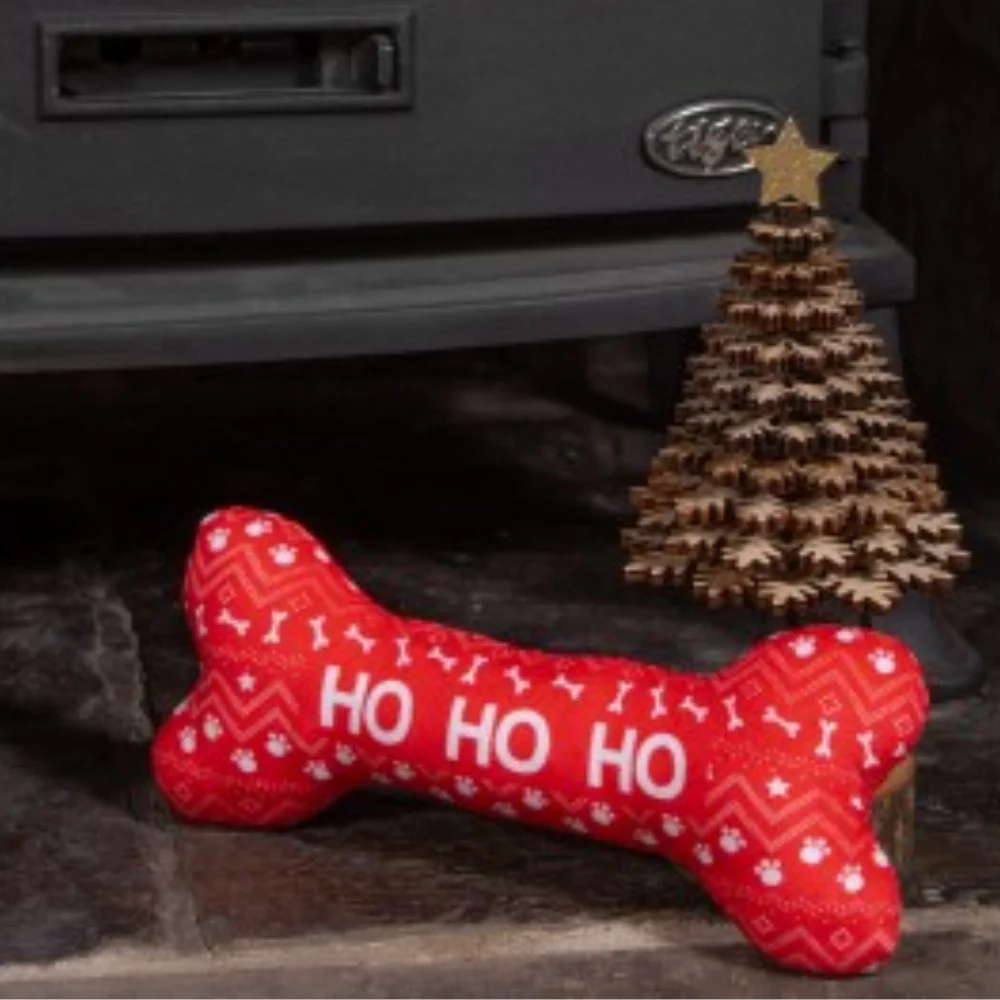 Christmas Plush Bone Toy - Image 3