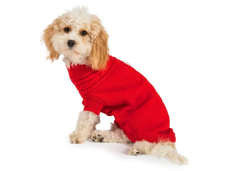 Dog cable knit jumper - Image 3