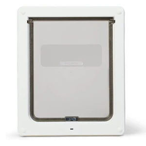 Dog Mate Lockable Medium Dog Door – White