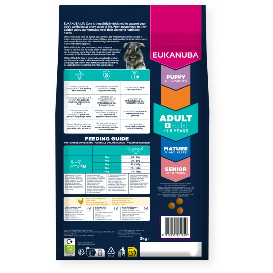 Eukanuba Adult Chicken Small Breed - Image 3