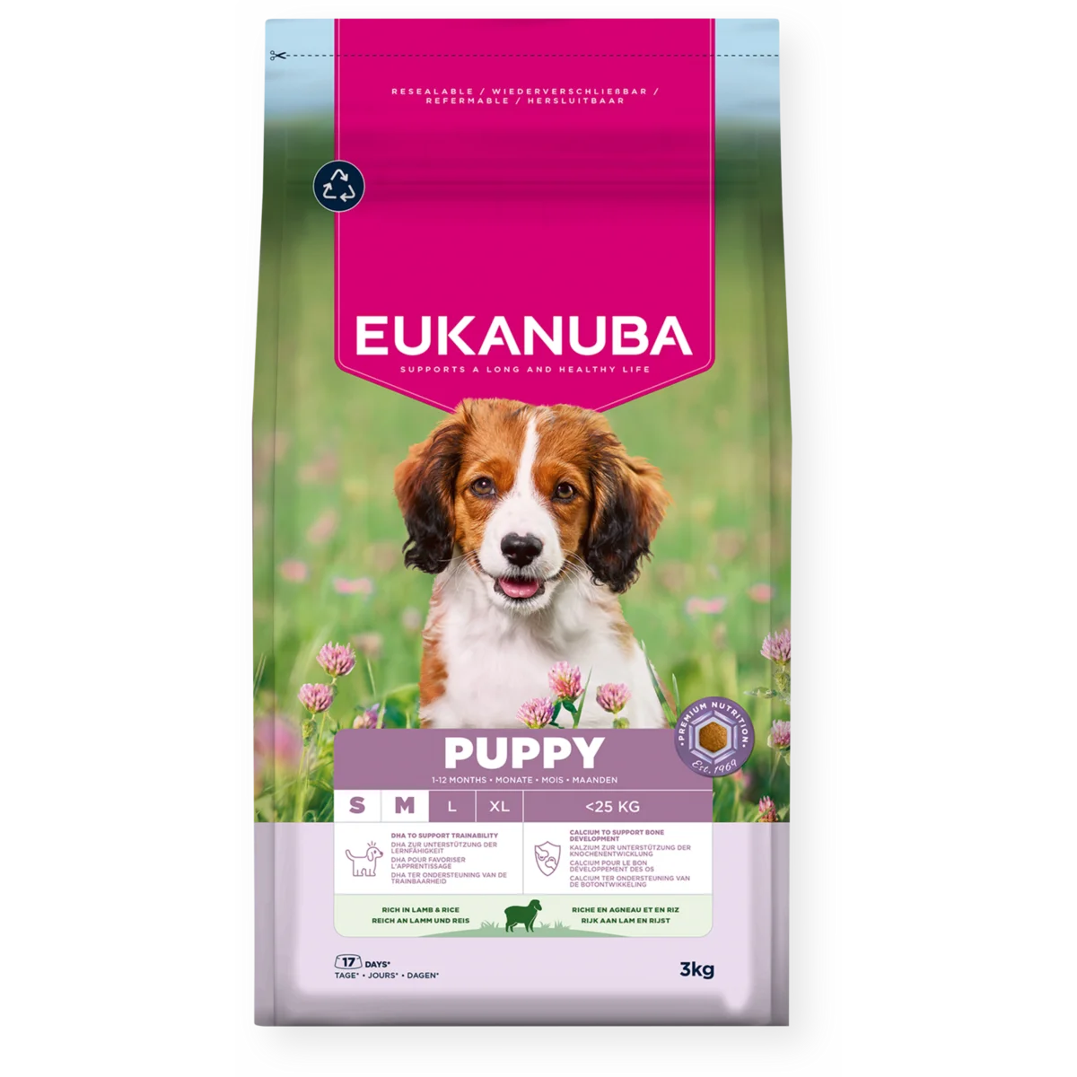 Eukanuba Puppy Medium Breed Chicken Dog Food - Image 2