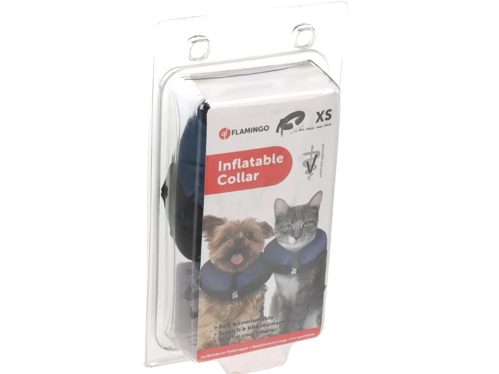 Flamingo Inflatable Dog Collar