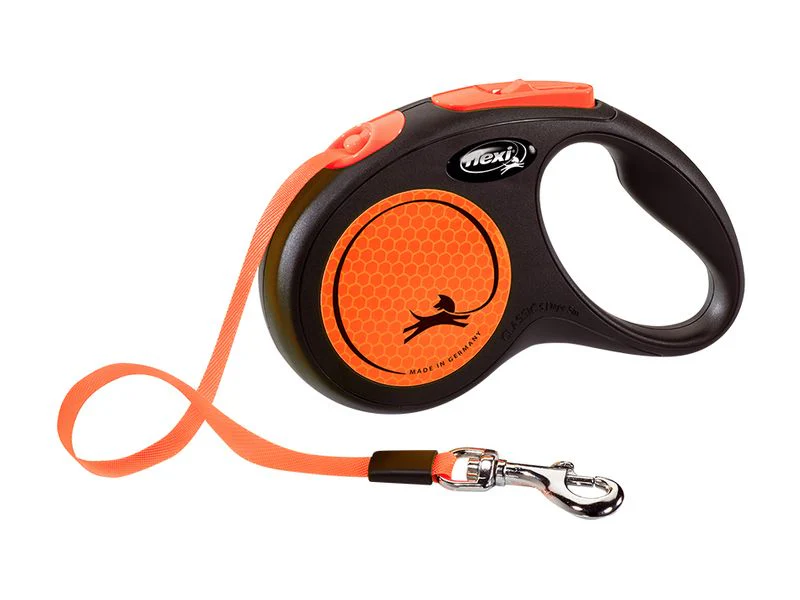 Flexi Neon Retractable 5m Lead Tape Small - Image 5