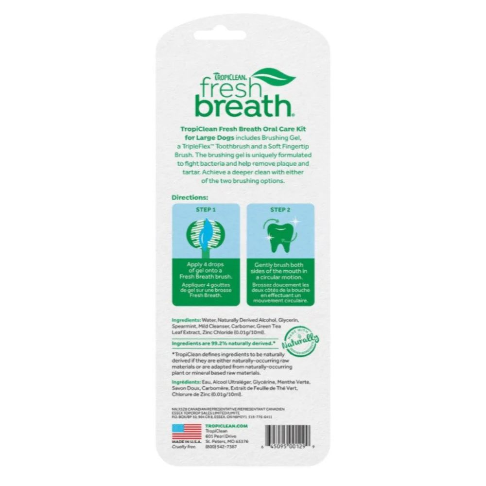Fresh Breath Teeth Kit For Dogs 59ml - Image 2