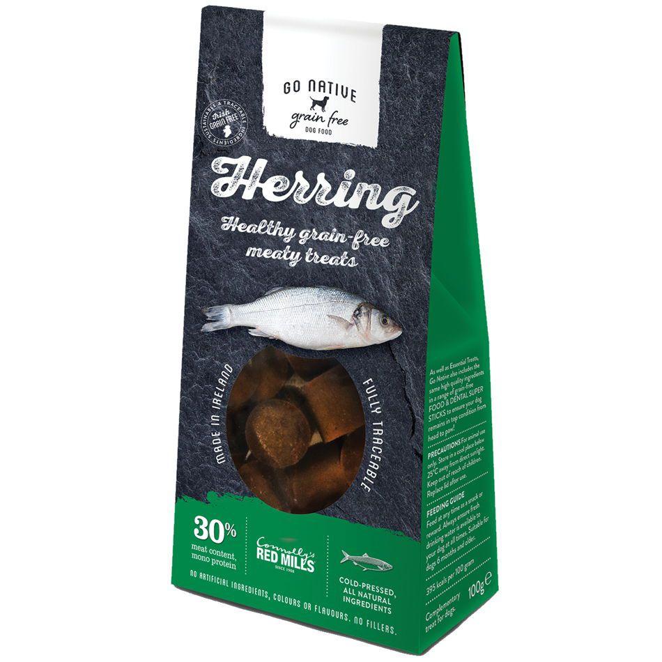 Go Native Dog Treats With Herring 100g - Image 2