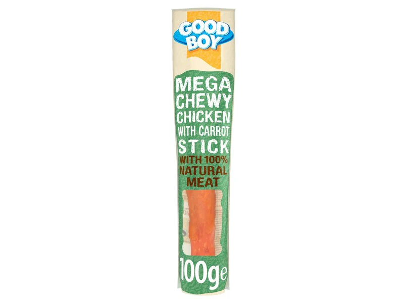 Good Boy Mega Chicken & Carrot Stick 100g