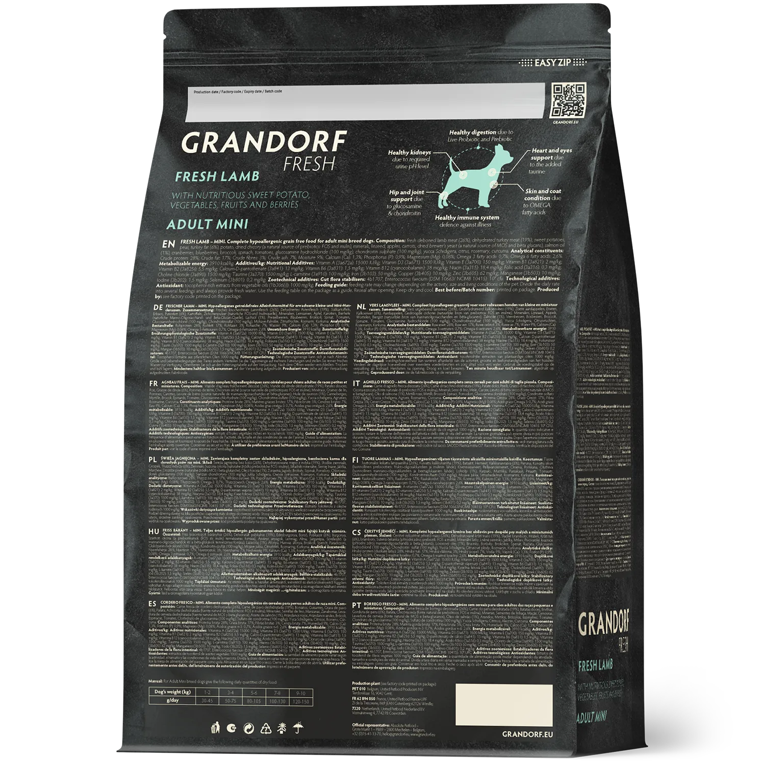 Grandorf Adult Grain Free Lamb For Small Breeds - Image 2