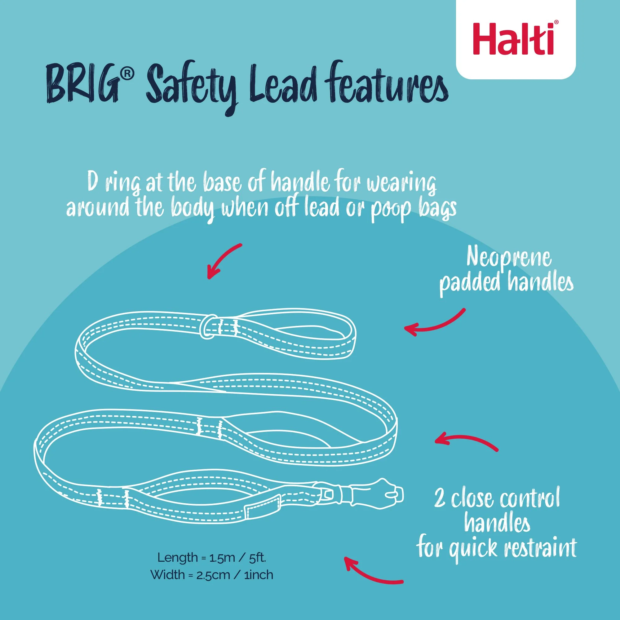 Halti BRIG Safety Lead Large - Image 4
