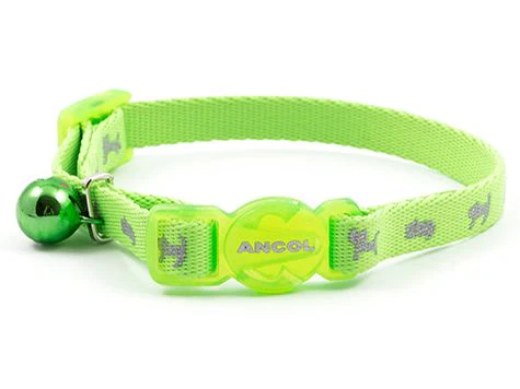 HI-Vis Safety Green Kitten Collar - Image 2