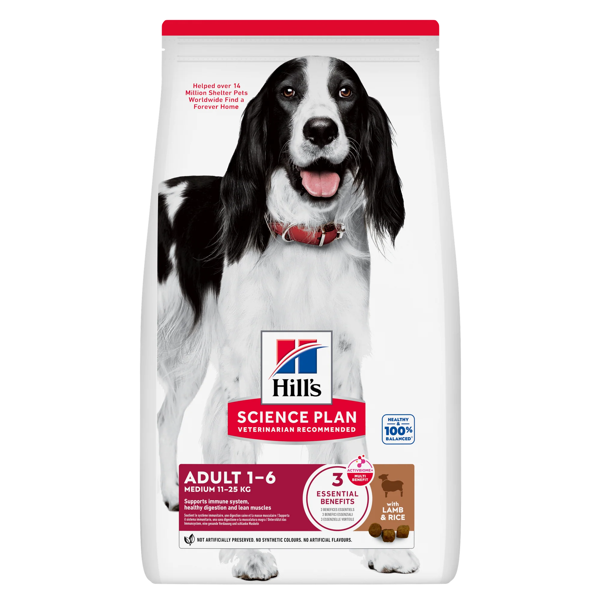 Hills Science Plan Medium Adult Dog Food with Lamb & Rice - Image 3