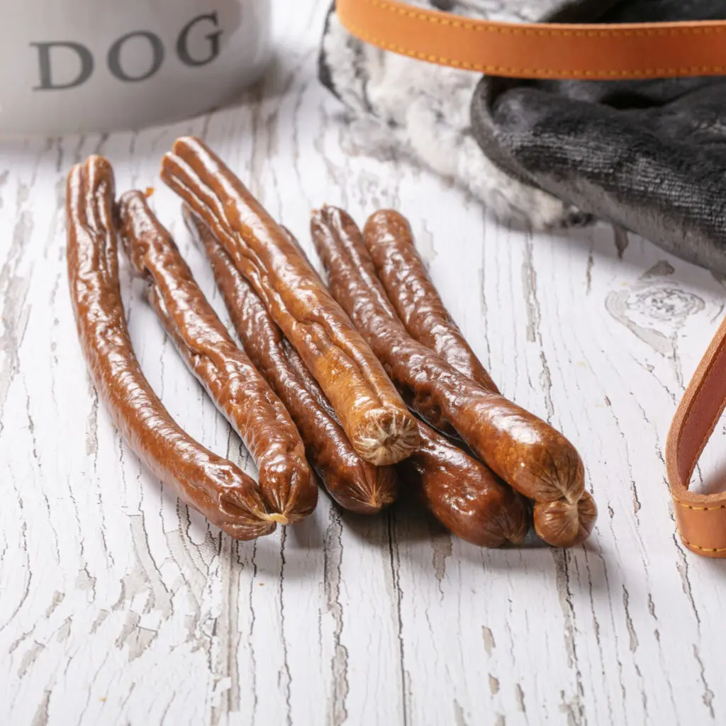 Hollings Chicken Sausages Dog Treats 3pk - Image 4