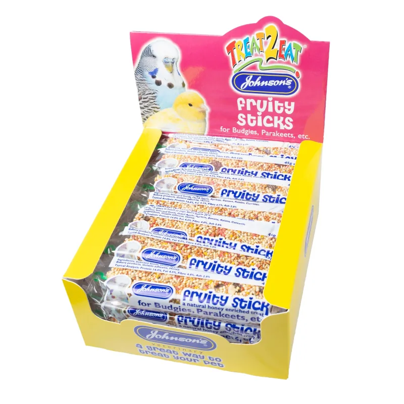 Johnson's Budgie & Parakeet Fruity Sticks