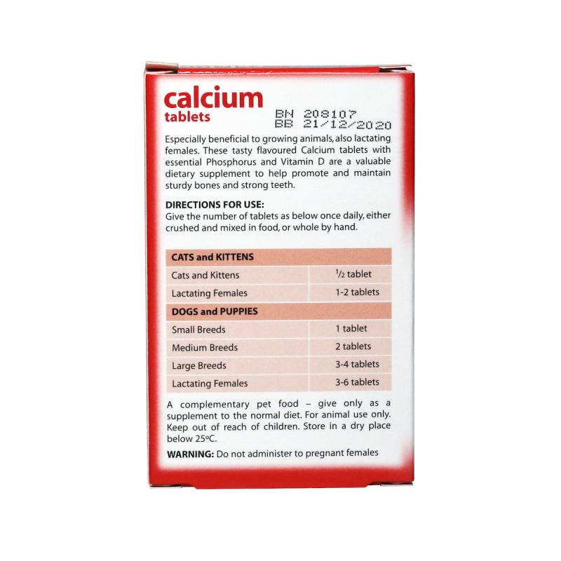 Johnsons Calcium &amp; Vitamin D Tablets (40 Tab) - Image 3
