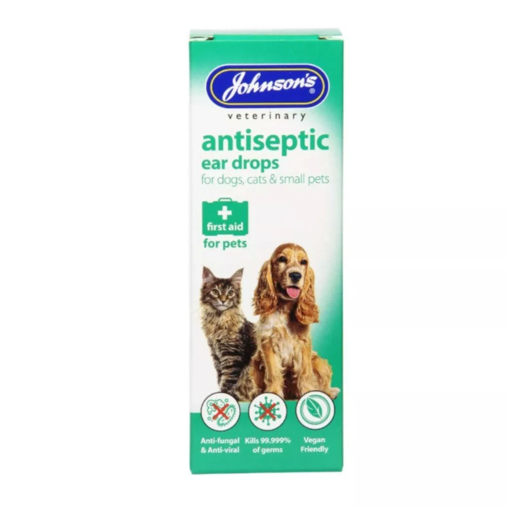 Johnsons Antiseptic Ear Drops 50ml - Image 2