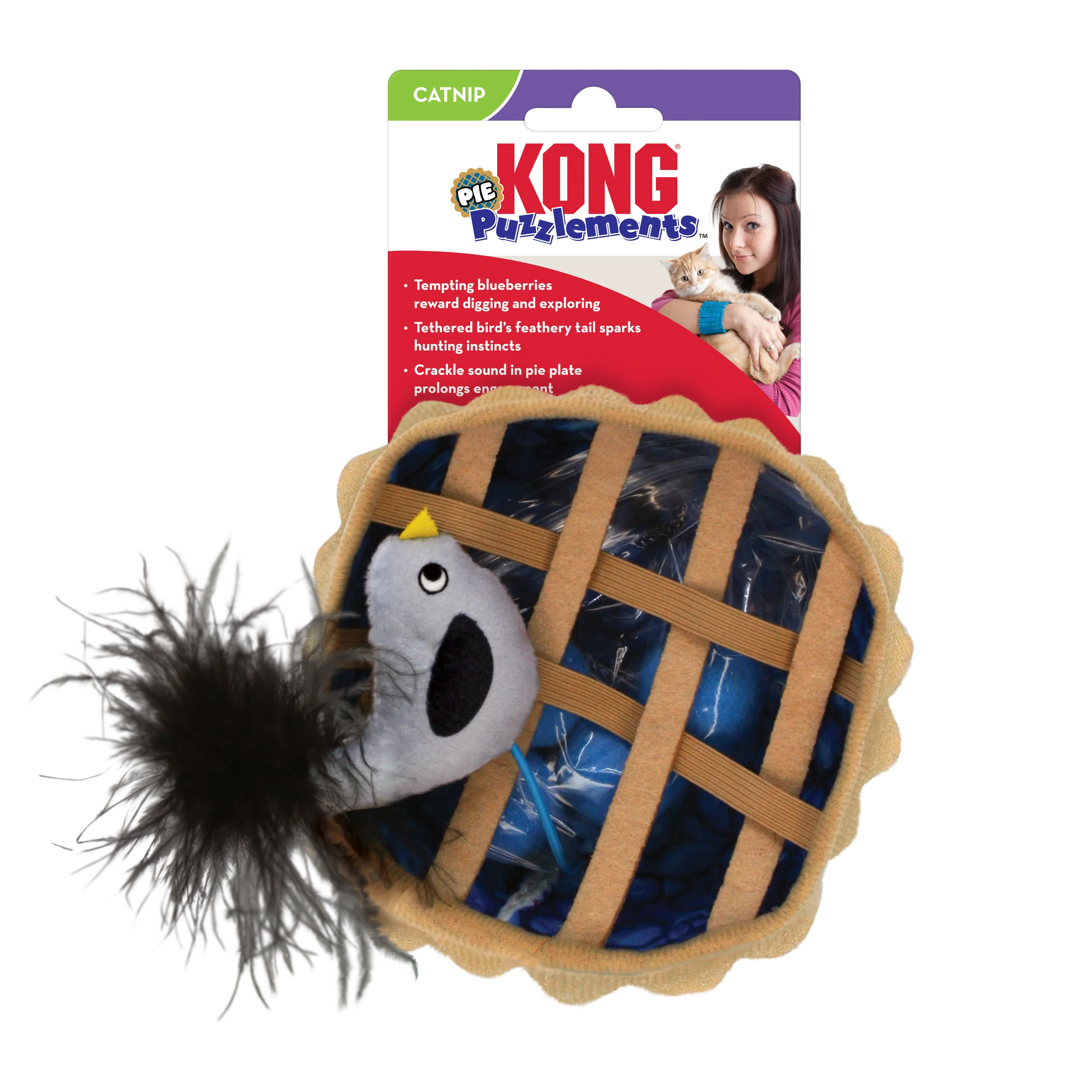KONG  Cat Puzzlements Pie