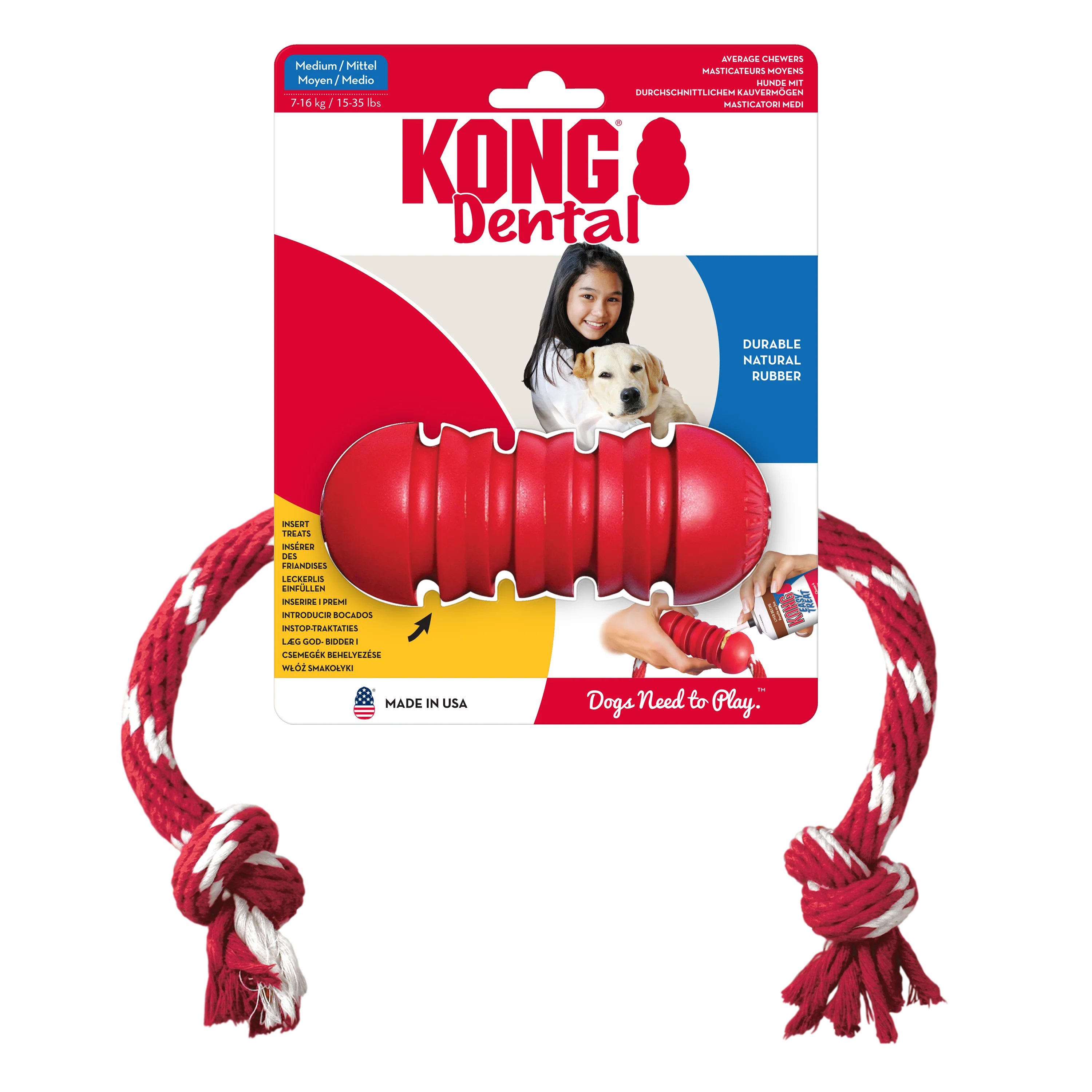 KONG Dental with Rope - Image 3