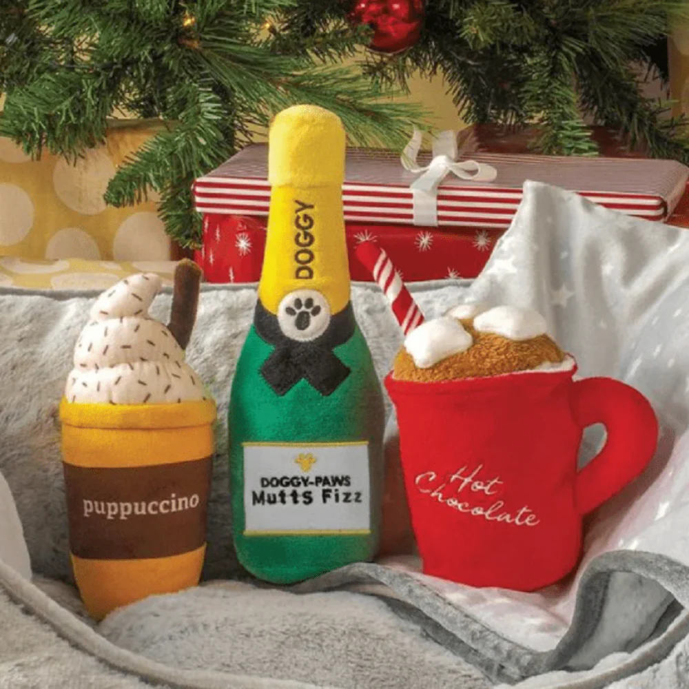 Mutts Fizz- Plush squeek toy - Image 2