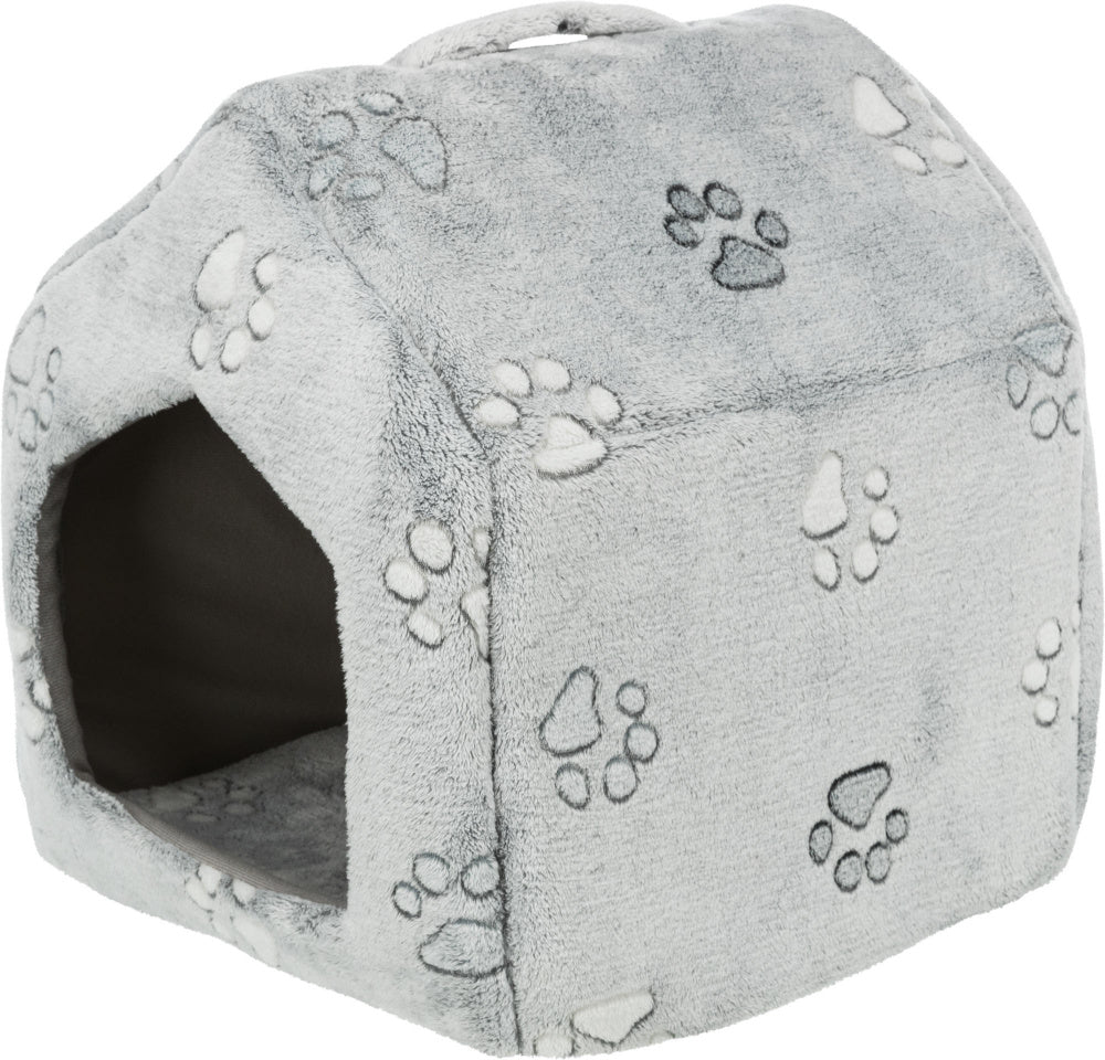 Nando Pet Cave for Cats & Dogs 40 x 45 x 40 cm – Light Grey - Image 2