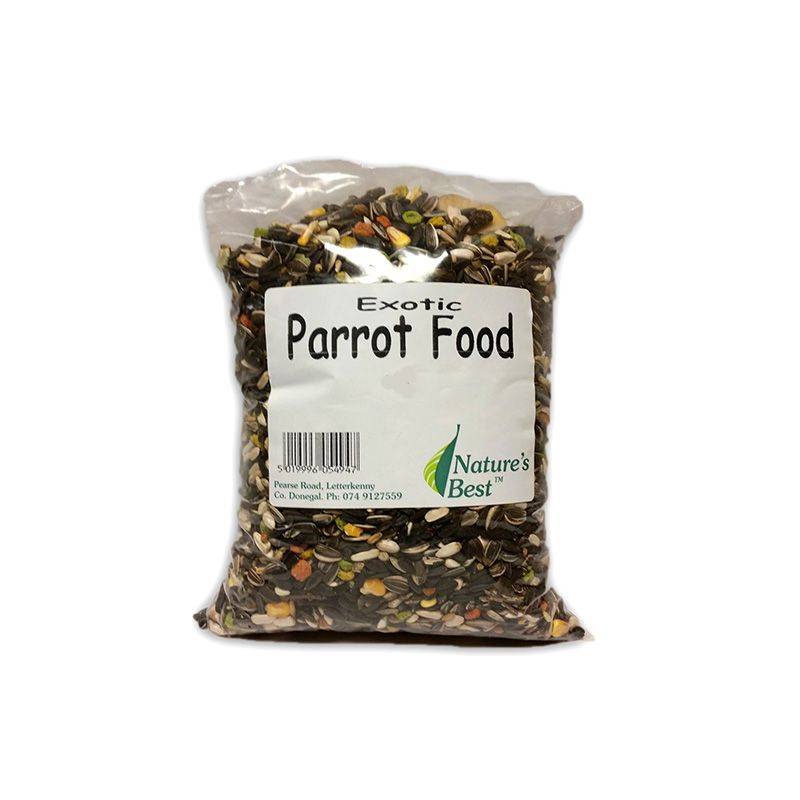 Natures Best Exotic Parrot Food 1kg
