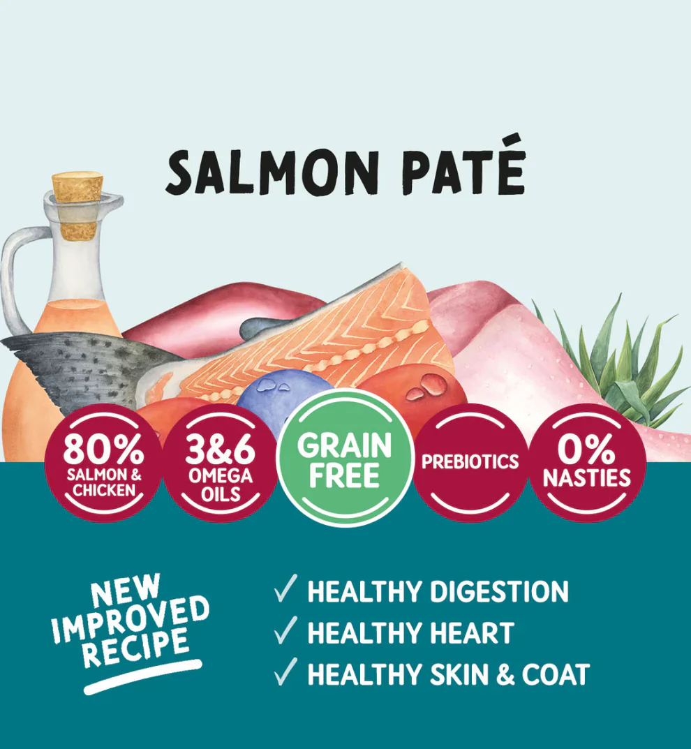 Naturo Adult Cat Pouch – Salmon Pâté - Image 3