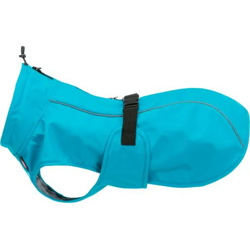 Trixie Waterproof Vimy Turquoise Raincoat for Dogs 25cm - Image 4