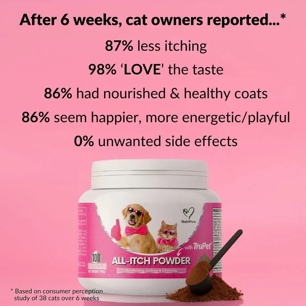 Nutripaw All-itch food topper for itchy, irritated & sensitive cats and dogs - Image 6