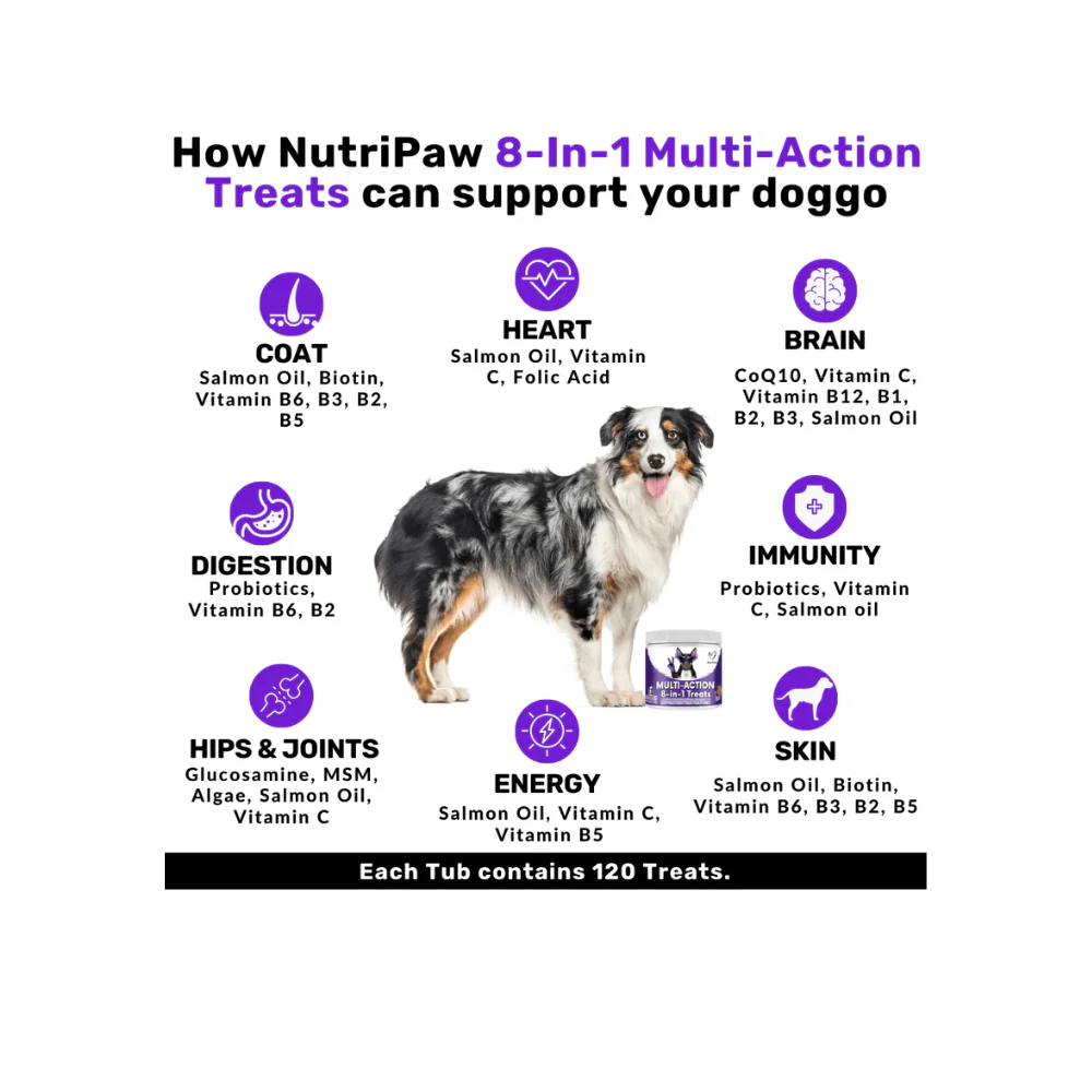 Nutripaw Multi-Action 8 in 1 Treats - Image 3