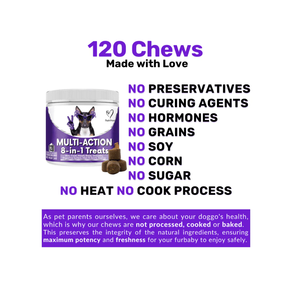 Nutripaw Multi-Action 8 in 1 Treats - Image 7
