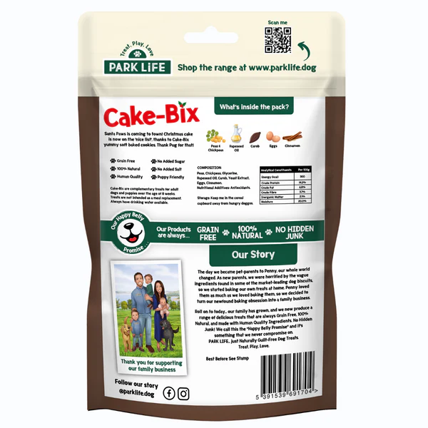 Park-Life Christmas Cake Cake-Bix 100G - Image 2