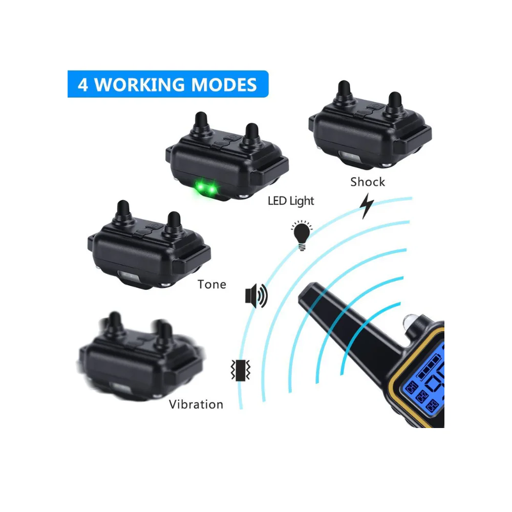 Pawguard Dog Training  Collar T776 Rechargeable, Long range - Image 3