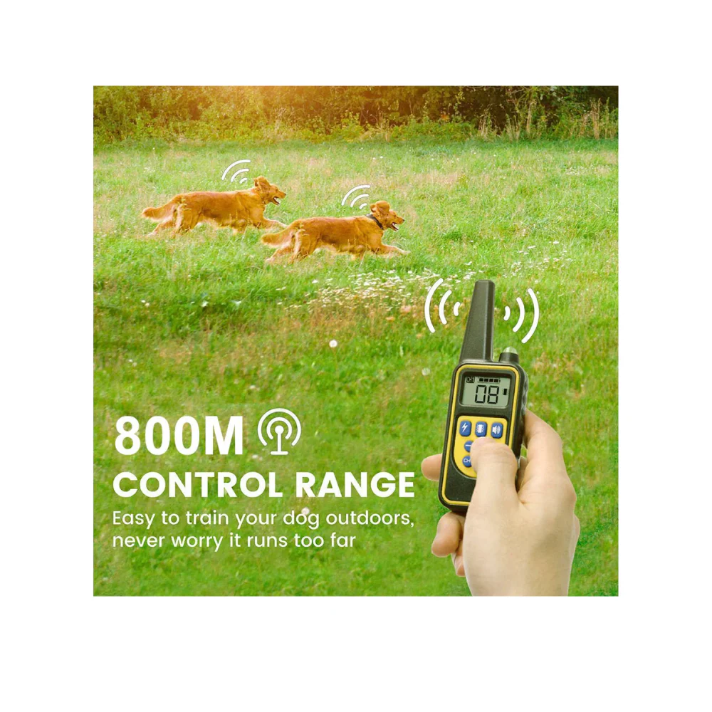 Pawguard Dog Training  Collar T776 Rechargeable, Long range - Image 5