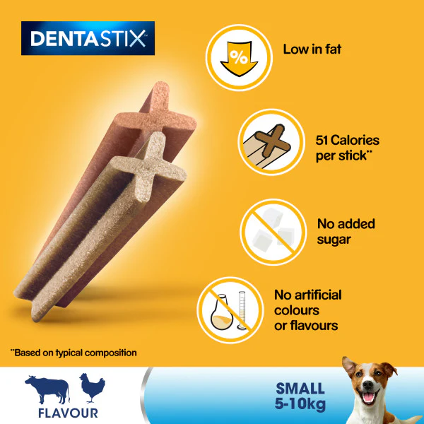 PEDIGREE DentaStix Daily Dental Chews Small Dog 70 Sticks - Image 2