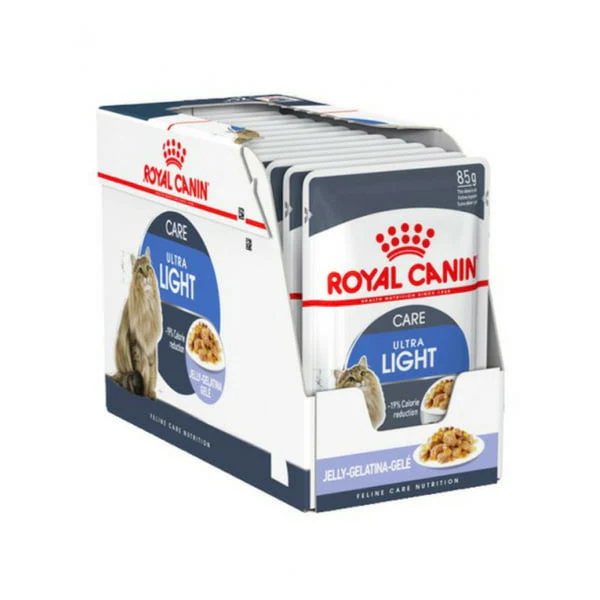 Royal Canin Light Weight Care Wet Cat Food in Jelly 85g Pouch
