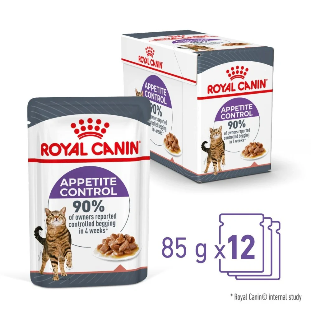 Royal Canin Appetite Control Care in Gravy Wet Cat Food 85g - Image 2