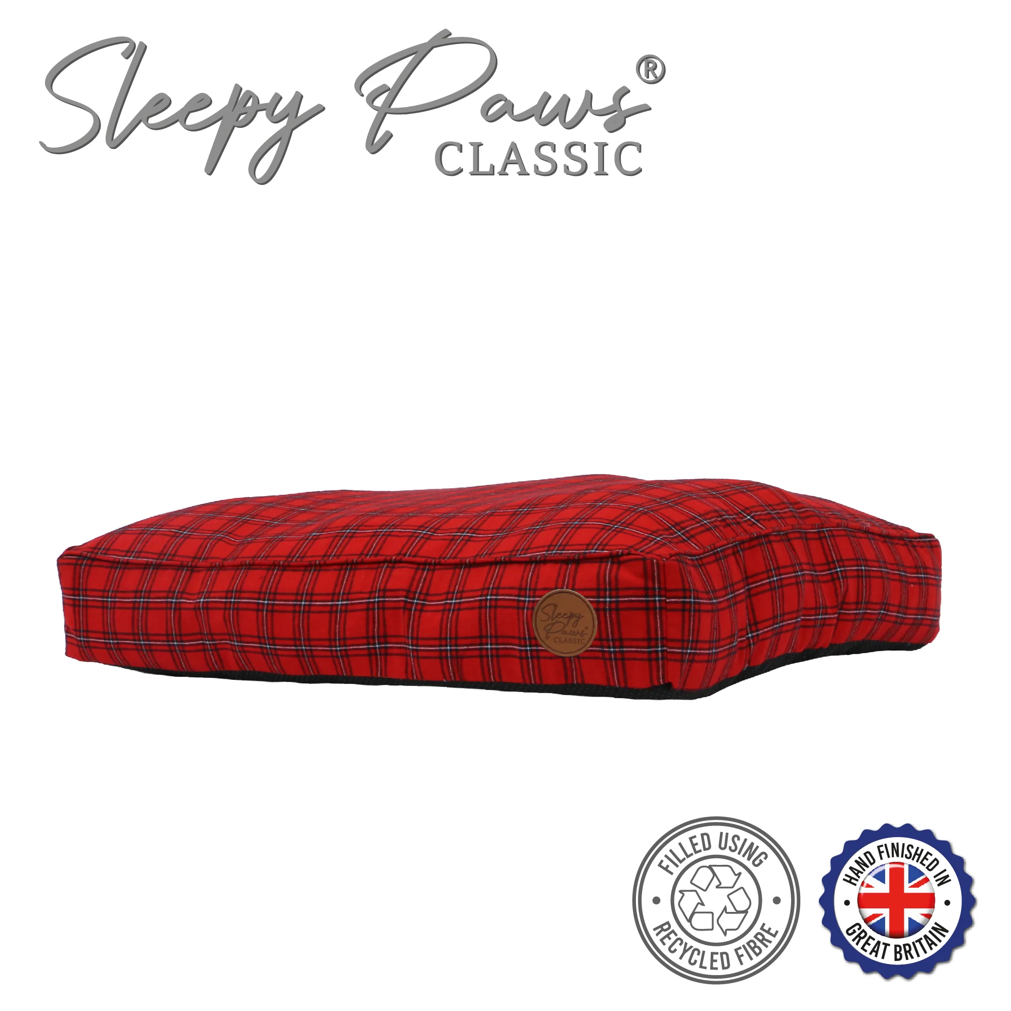 Sleepy Paws Tartan Pet Mattress