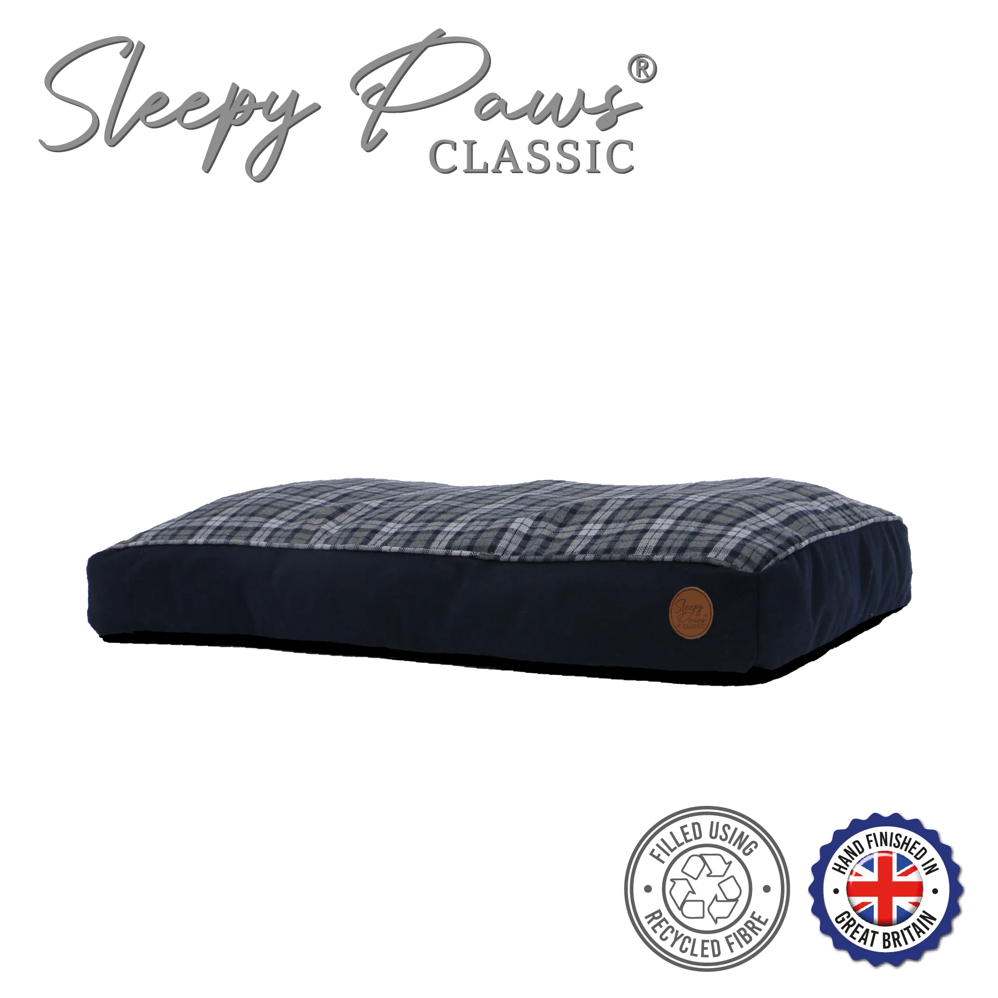 Sleepy Paws Tartan Pet Mattress - Image 5