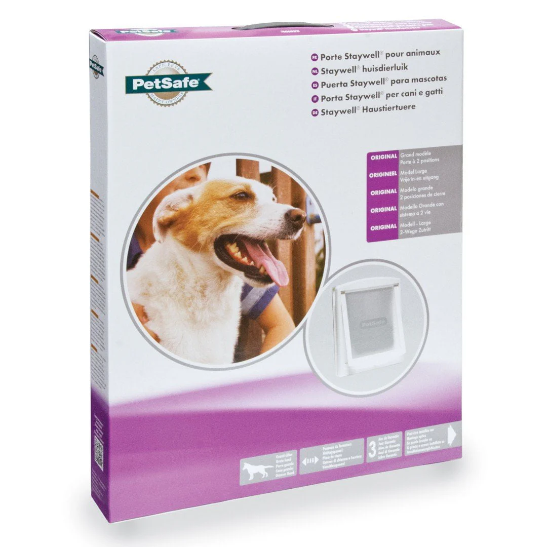 Staywell Original 2-Way Pet Door - White - Image 2