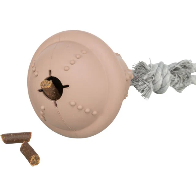 Trixie Christmas Rubber Bell with Rope - Image 3