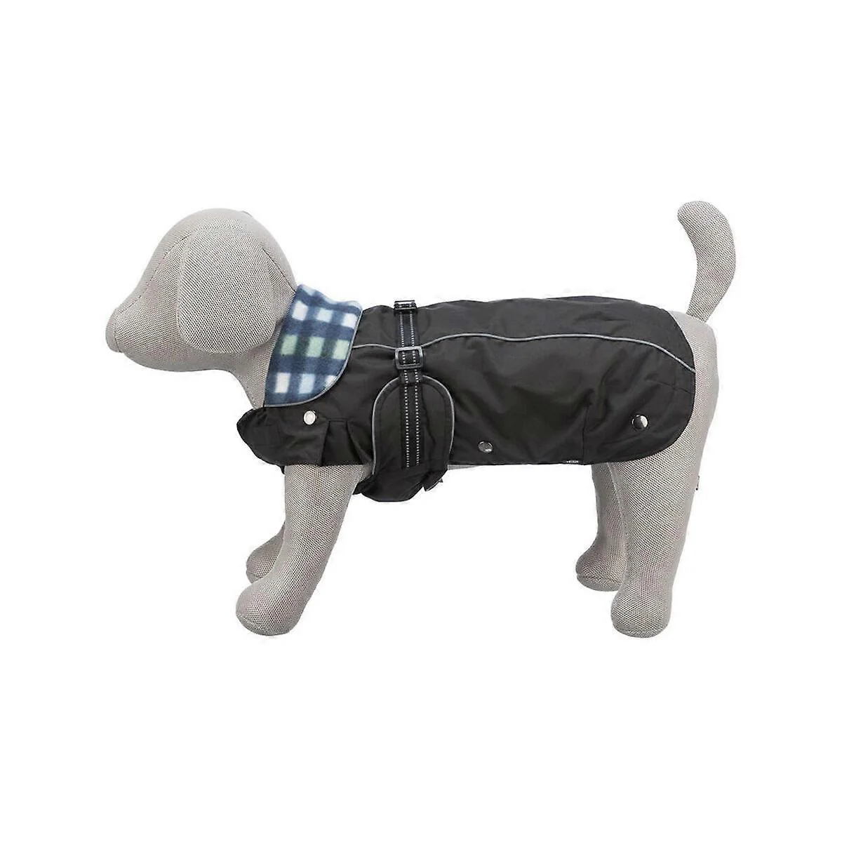 Trixie Dog Coat Rouen – Black (Size S) - Image 3