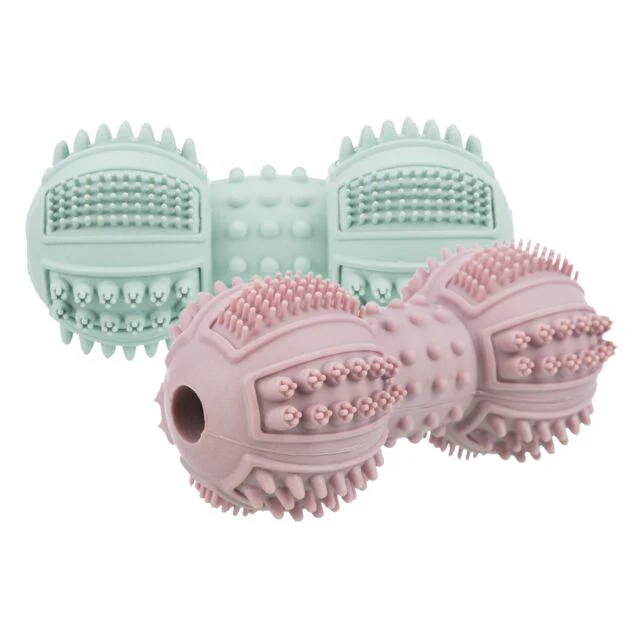 Trixie Junior Dumbbell Natural Rubber 9cm - Image 3