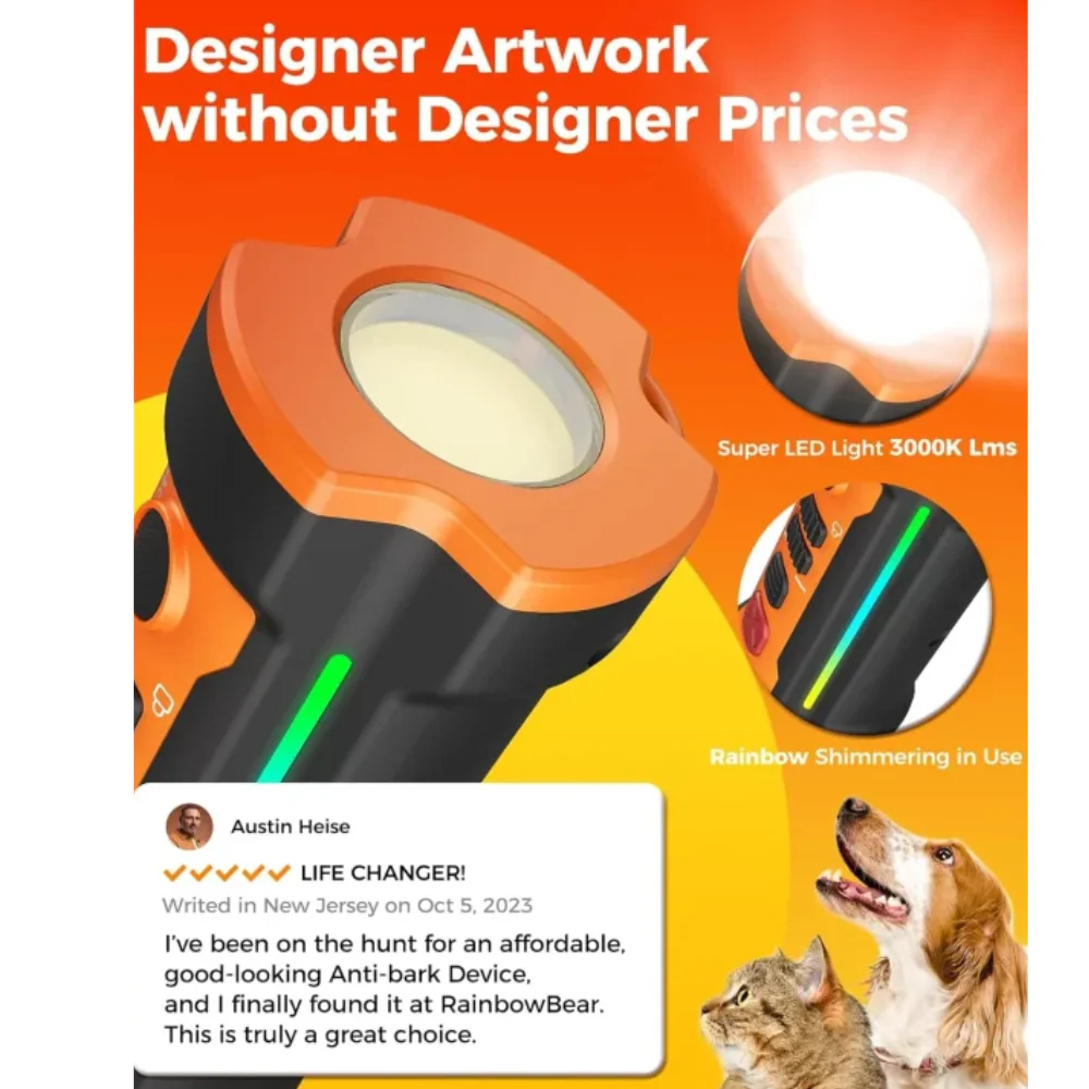 Pawguard Long Range Ultrasonic Bark Control – Advanced Anti-Barking Trainer - Image 3