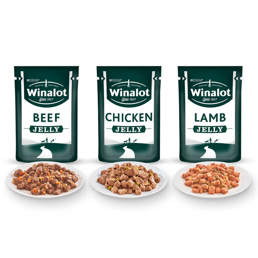 Winalot Meaty Chunks in Jelly 40pk Wet Dog Food - Image 2